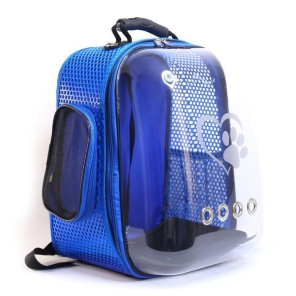 MİGNO Zenith Astronot Model Kedi Köpek Taşıma Çantası - Mavi