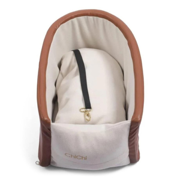 Petstylist Deri Araba Koltuğu Kahve