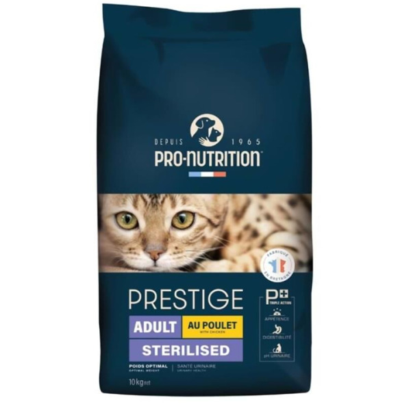 Pro Nutrition Prestige Sterilised Tavuklu Kısırlaştırılmış Kedi Maması 10 Kg