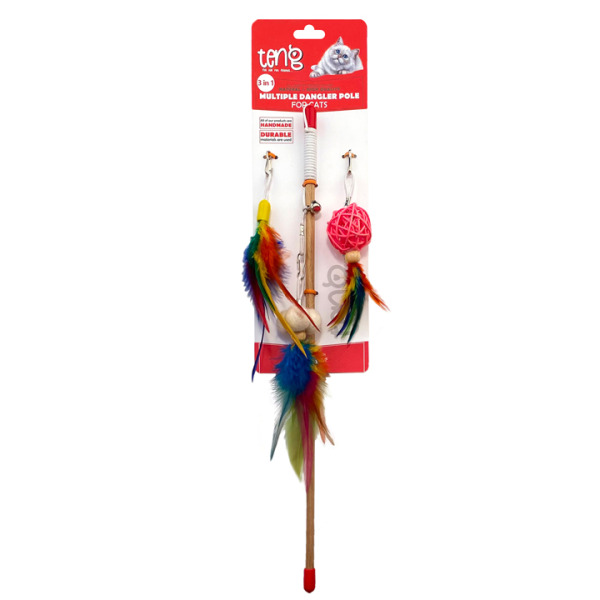 Teng Değiştirilebilir Kedi Oltası Üçlü N:1