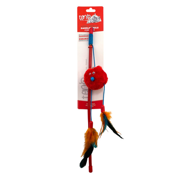 Teng Kedi Oltası Peluş Oyuncak Monster Kırmızı