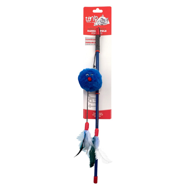 Teng Kedi Oltası Peluş Oyuncak Monster Mavi