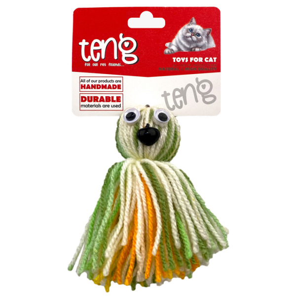 Teng Kedi Oyuncağı İpli Ahtapot