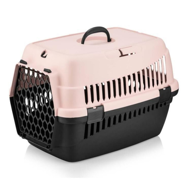 Şenyayla Kedi Köpek Plastik Taşıma Açık Pembe