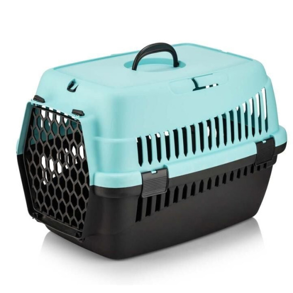 Şenyayla Kedi Köpek Plastik Taşıma Orta Boy Turkuaz