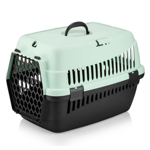 Şenyayla Kedi Köpek Plastik Taşıma Orta Boy  Yeşil